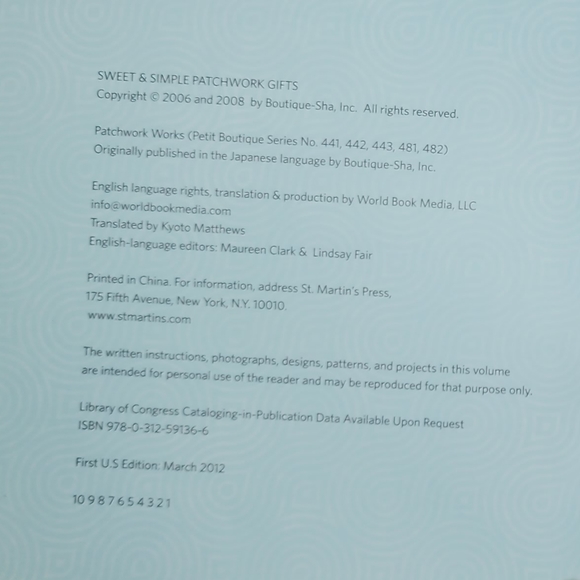 Sweet & Simple Patchwork Gifts - Picture 2 of 11